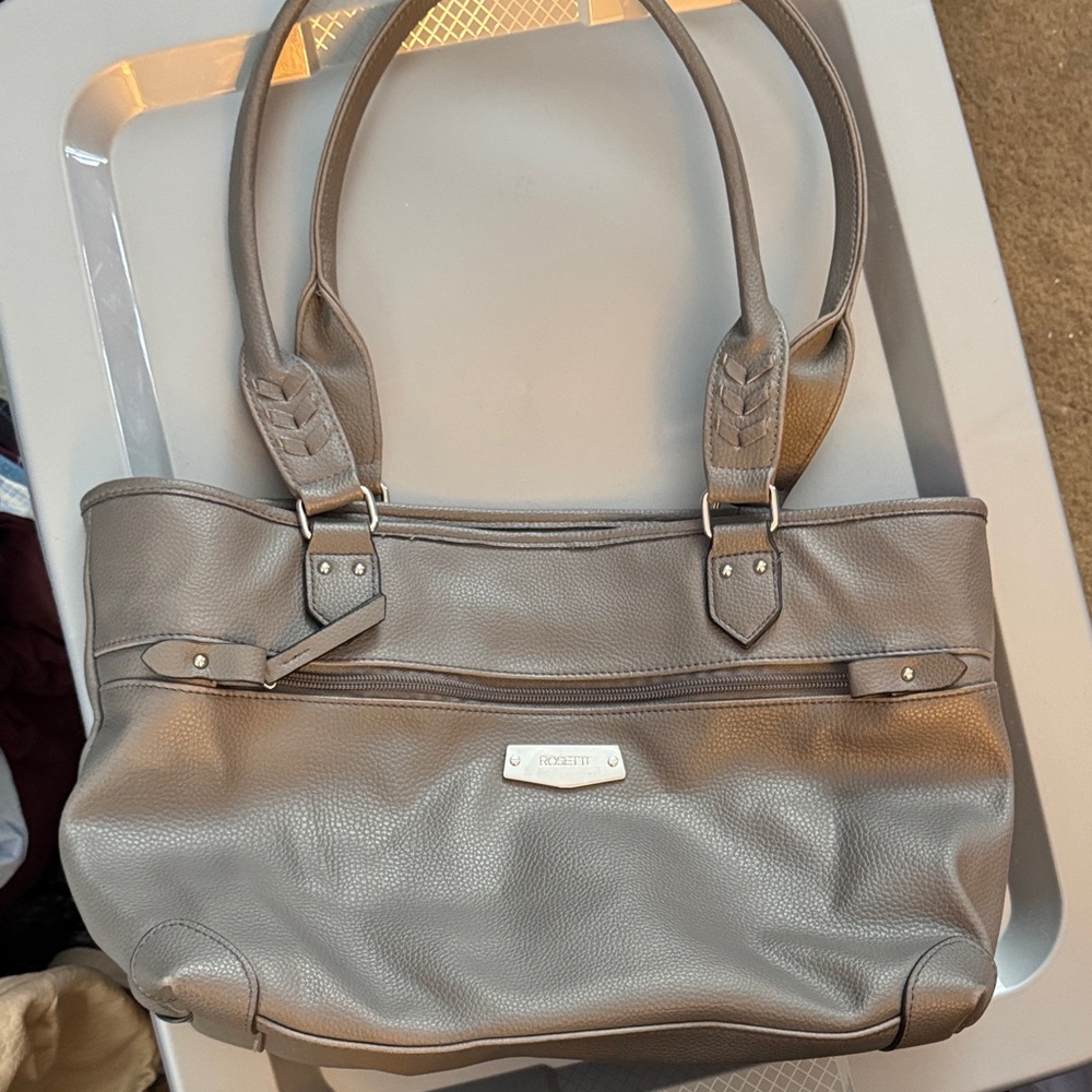 Rosetti Gray Shoulder Bag